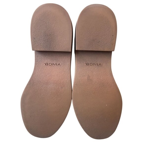 VINCE "Kegan" Brown Suede Leather Water Repellent Chelsea Ankle‎ Boots Size 7.5 - Picture 6 of 10